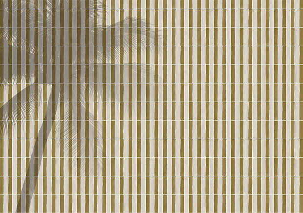 Eijffinger The Home Style Club - Palm Springs - Groen - 340733 - Behang