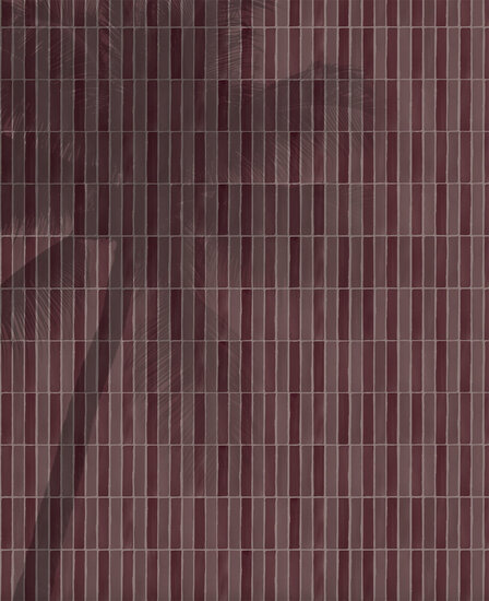 Eijffinger The Home Style Club - Palm Springs - Paars - 340741 - Behang