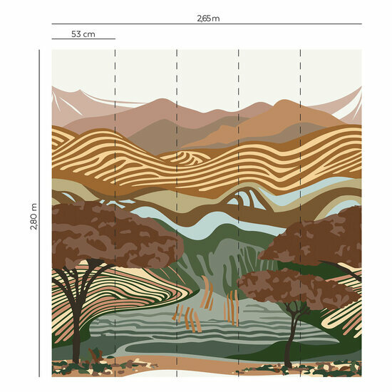 Lut&egrave;ce Bensimon 51233508 Behang