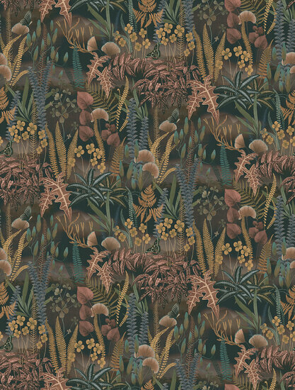 Dutch Wallcoverings Feature Walls FW4005-2 - Bruin Behang