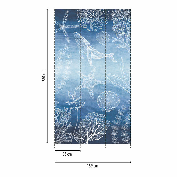 AS Creation Lilly &amp; Luis - 77060-1 / 770601 Blauw