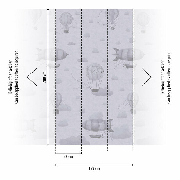 AS Creation Lilly &amp; Luis - 77061-2 / 770612 Grijs
