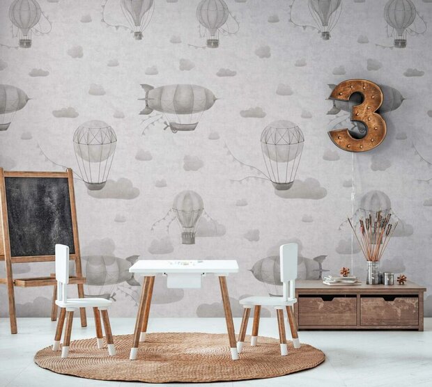 AS Creation Lilly &amp; Luis - 77061-2 / 770612 Grijs