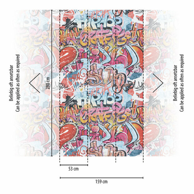 AS Creation Lilly &amp; Luis - 77063-1 / 770631 Multicolour