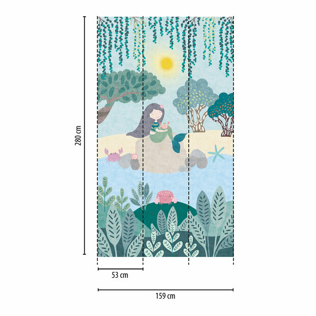 AS Creation Lilly &amp; Luis - 77067-1 / 770671 Multicolour