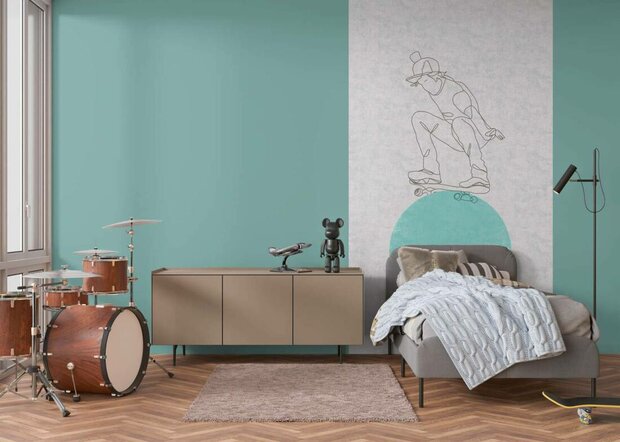 AS Creation Lilly &amp; Luis - 77068-1 / 770681 Blauw