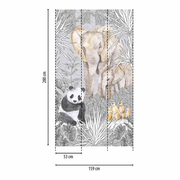 AS Creation Lilly &amp; Luis - 77070-1 / 770701 Beige