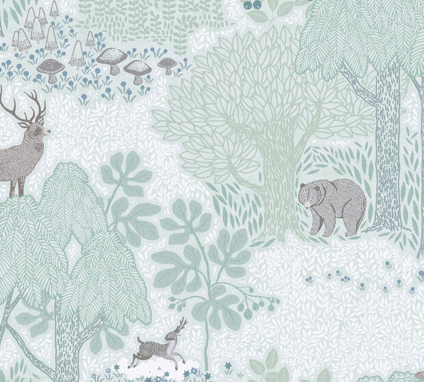 AS Creation Lilly &amp; Luis - 77133-1 / 771331 Bruin