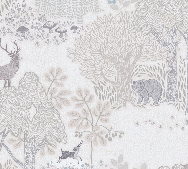 AS Creation Lilly &amp; Luis - 77133-2 / 771332 Bruin