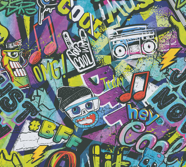 AS Creation Lilly &amp; Luis - 77142-1 / 771421 Multicolour