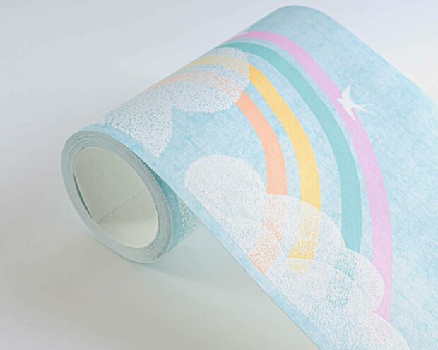 AS Creation Lilly &amp; Luis Behangrand - 77145-1 / 771451 Multicolour