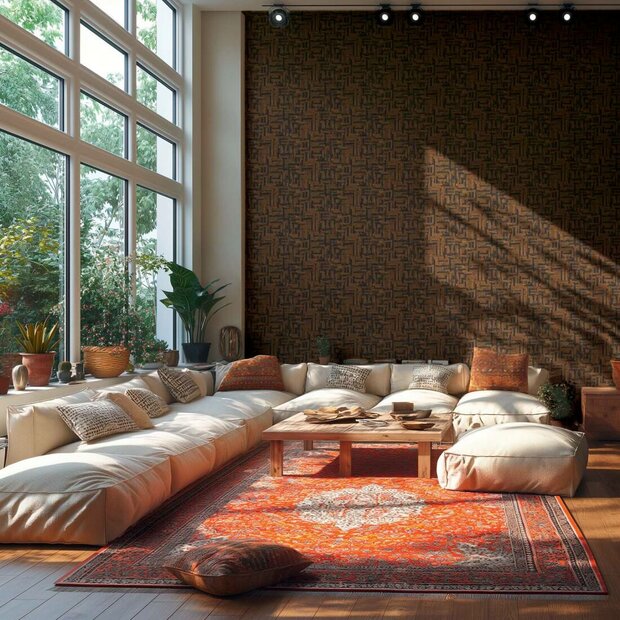 AS Creation Metropolitan Stories Hot spots - 78204-6 / 782046 Bruin