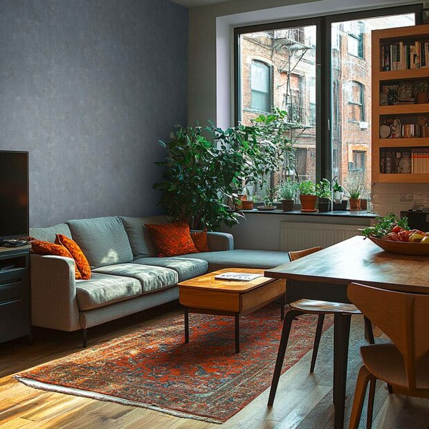 AS Creation Metropolitan Stories Hot spots - 78629-4 / 786294 Blauw