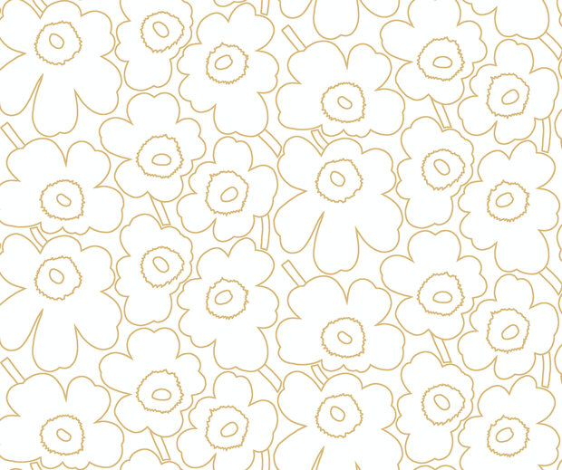 HookedOnWalls Marimekko Volume 07 (incl. Gratis Lijm*) 25912 Beige / Cr&egrave;me