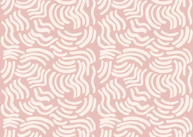 HookedOnWalls Marimekko Volume 07 (incl. Gratis Lijm*) 25951 Roze