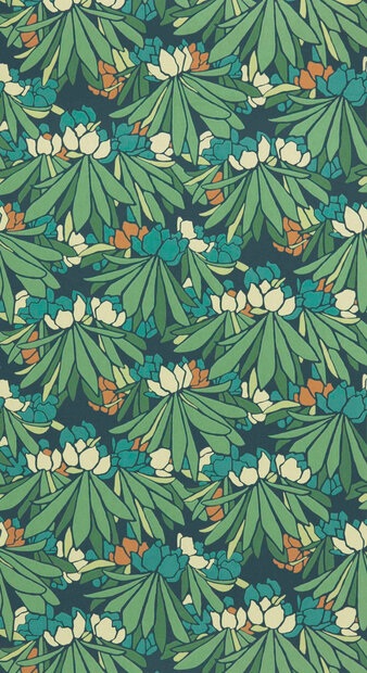 HookedOnWalls Young Traditionals (incl. Gratis Lijm*) 27827 Groen / Blauw / Oranje / Cr&egrave;me