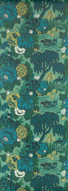 HookedOnWalls Young Traditionals (incl. Gratis Lijm*) 27808 Groen / Blauw