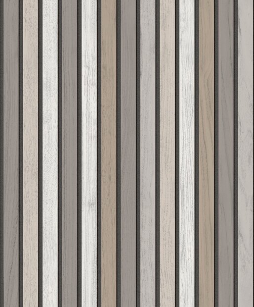 Dutch Wallcoverings Illusion B312-09 Grijs / Bruin