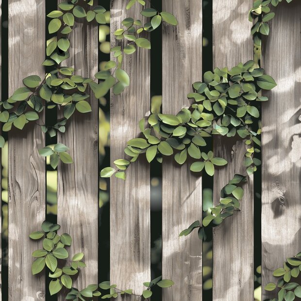 Dutch Wallcoverings Illusion M889-08 Bruin / Groen
