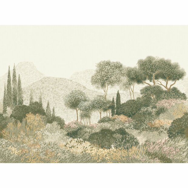 Casamance Panoramas 4 (incl. Gratis Lijm*) 76761324 - Groen