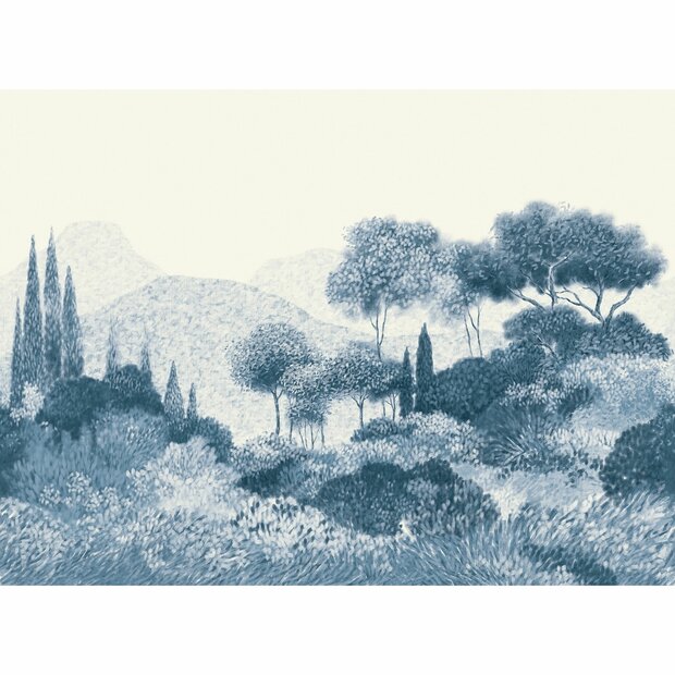 Casamance Panoramas 4 (incl. Gratis Lijm*) 76761426 - Blauw