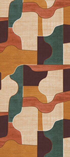 Casamance Modernismo (incl. Gratis Lijm*) 76820202 - Multicolours