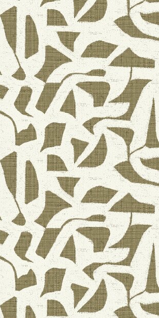 Casamance Modernismo (incl. Gratis Lijm*) 76830712 - Groen / Wit