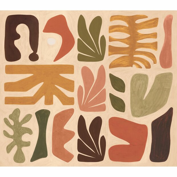 Casamance Modernismo (incl. Gratis Lijm*) 76863466 - Multicolour