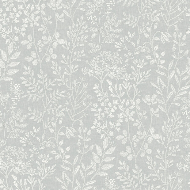 Dutch Wallcoverings Karuna 205001 - Grijs