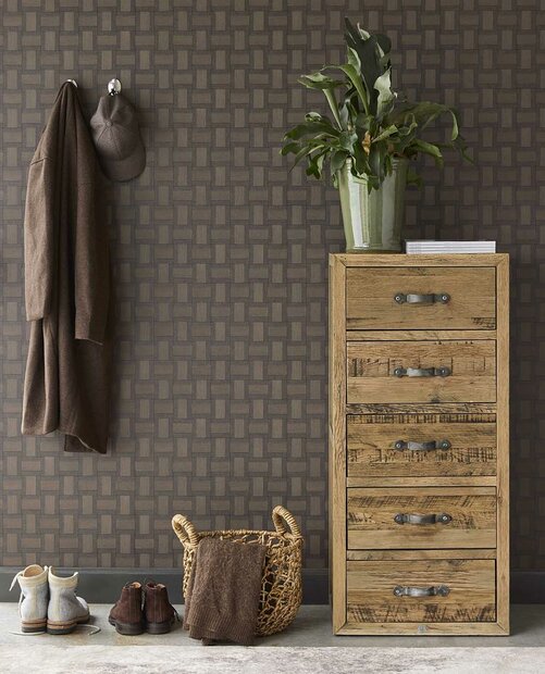 Eijffinger Riviera Maison 350566 (*Incl. Gratis Lijm) Bruin