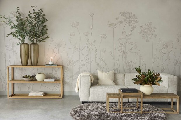 Eijffinger Riviera Maison Fotobehang 350702 (*Incl. Gratis Lijm) Taupe