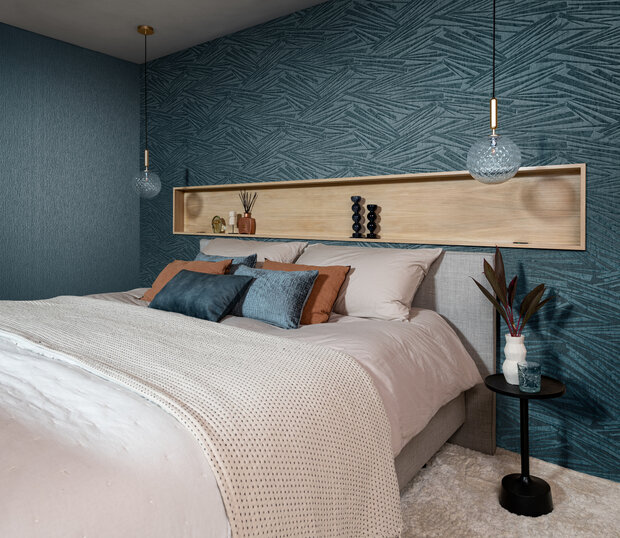 Rasch Sky Lounge / Incanto 608687 Blauw