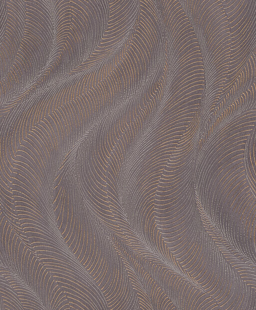 Rasch Incanto 659658 - Grijs / Bruin