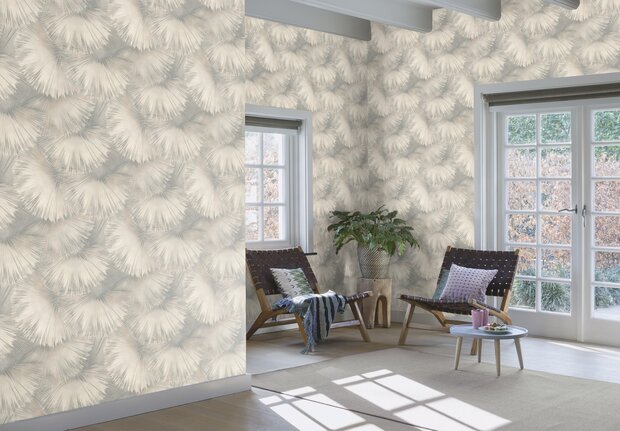 Rasch Incanto 659757 - Grijs / Wit