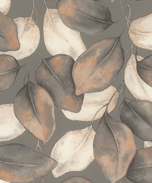 Rasch Incanto 659887 - Grijs / Beige / Cr&eacute;me