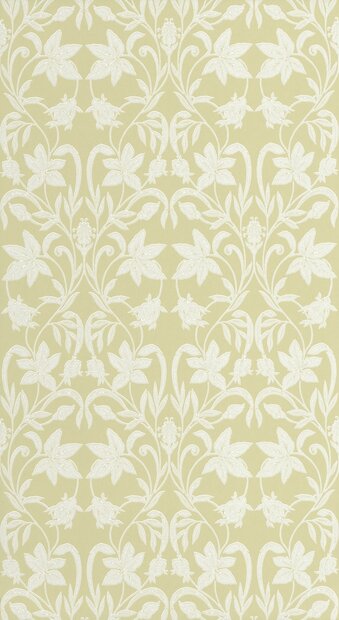 Casadeco Heritage (incl. Gratis Lijm*) HETA201237245 - Wit / Groen
