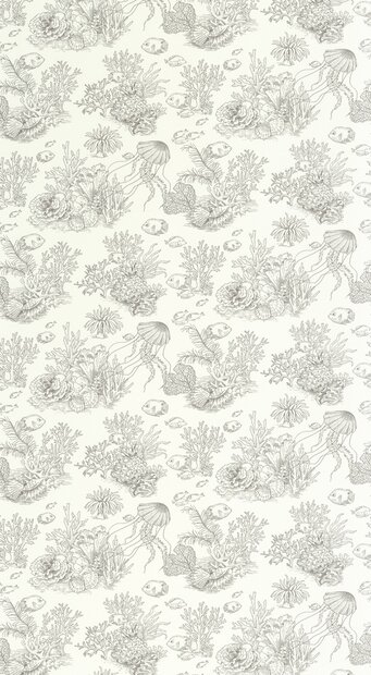 Casadeco Seaside (incl. Gratis Lijm*) SEAS201479101 - Grijs