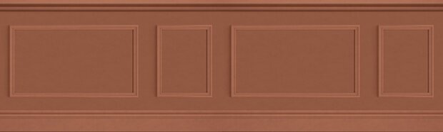 Casadeco Moulures &amp; Co (incl. Gratis Lijm*) MOCO200458631 - Rood