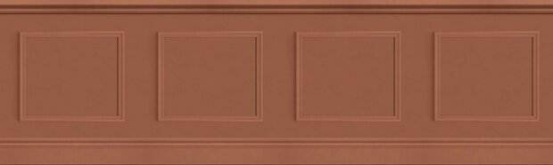 Casadeco Moulures &amp; Co (incl. Gratis Lijm*) MOCO200468410 - Rood