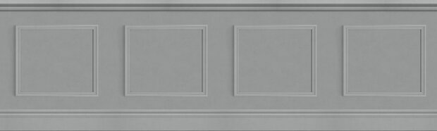 Casadeco Moulures &amp; Co (incl. Gratis Lijm*) MOCO200469387 - Grijs