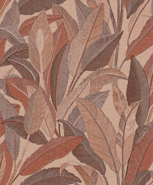 Dutch Wallcoverings Renaissance 2 RE521055 Oranje / Bruin / Terracotta