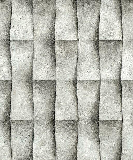 Noordwand Mona 81651 - Grijs / Zwart