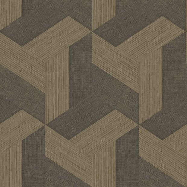 Noordwand Sintesi 27509 - Taupe  / Zwart