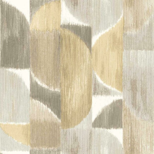 Noordwand Sintesi 27523 - Geel / Beige / Grijs