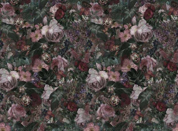 Bor&aring;stapeter Studio Dark Floral 9419W