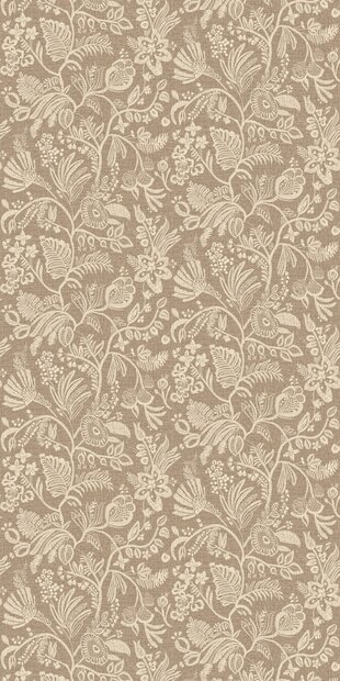 Casamance Broderies (incl. Gratis Lijm*) - 76960406 Cr&egrave;me / Bruin