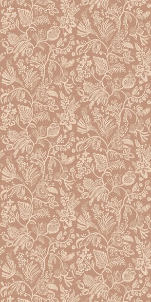 Casamance Broderies (*Incl. Gratis Lijm!) - Cr&egrave;me / Roze