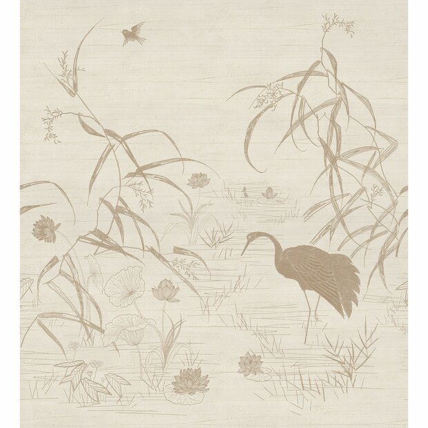 Casamance Legendes (*Incl. Gratis Lijm!) - Cr&egrave;me / Beige