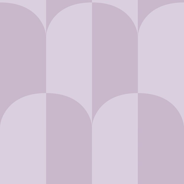 Esta Home Art Deco 139993 (incl. Gratis Lijm*) Paars