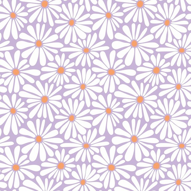 Esta Home Bloemen 131153 (incl. Gratis Lijm*) Paars